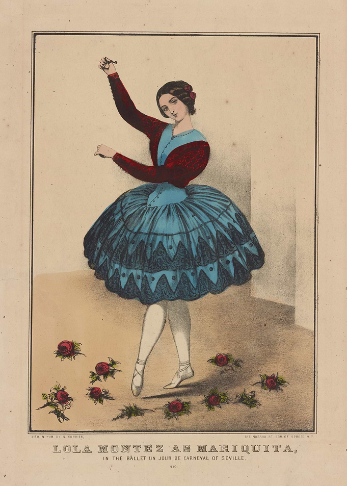 Lola Montez as Mariquita Ballet Print