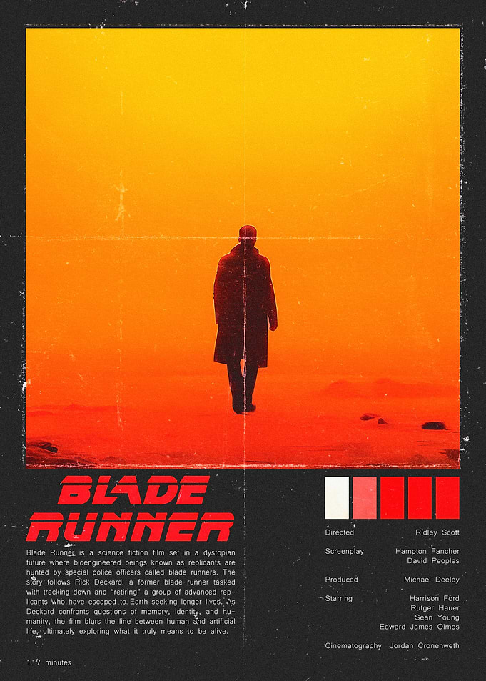 Blade Runner Movie Poster Art
