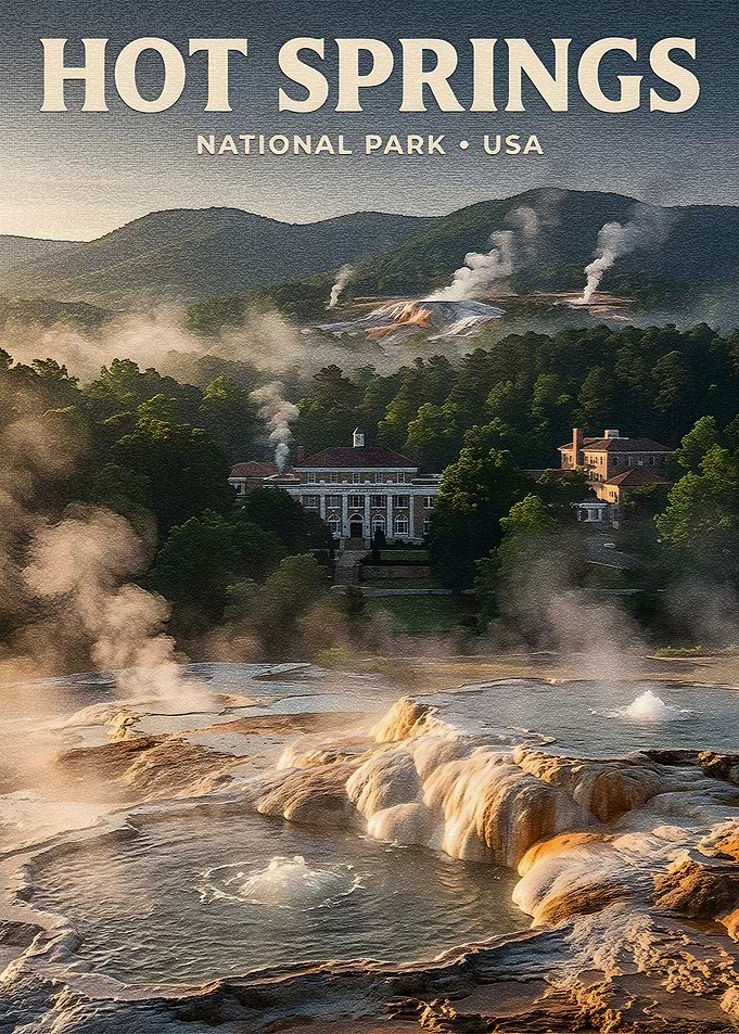 Hot Springs National Park Poster