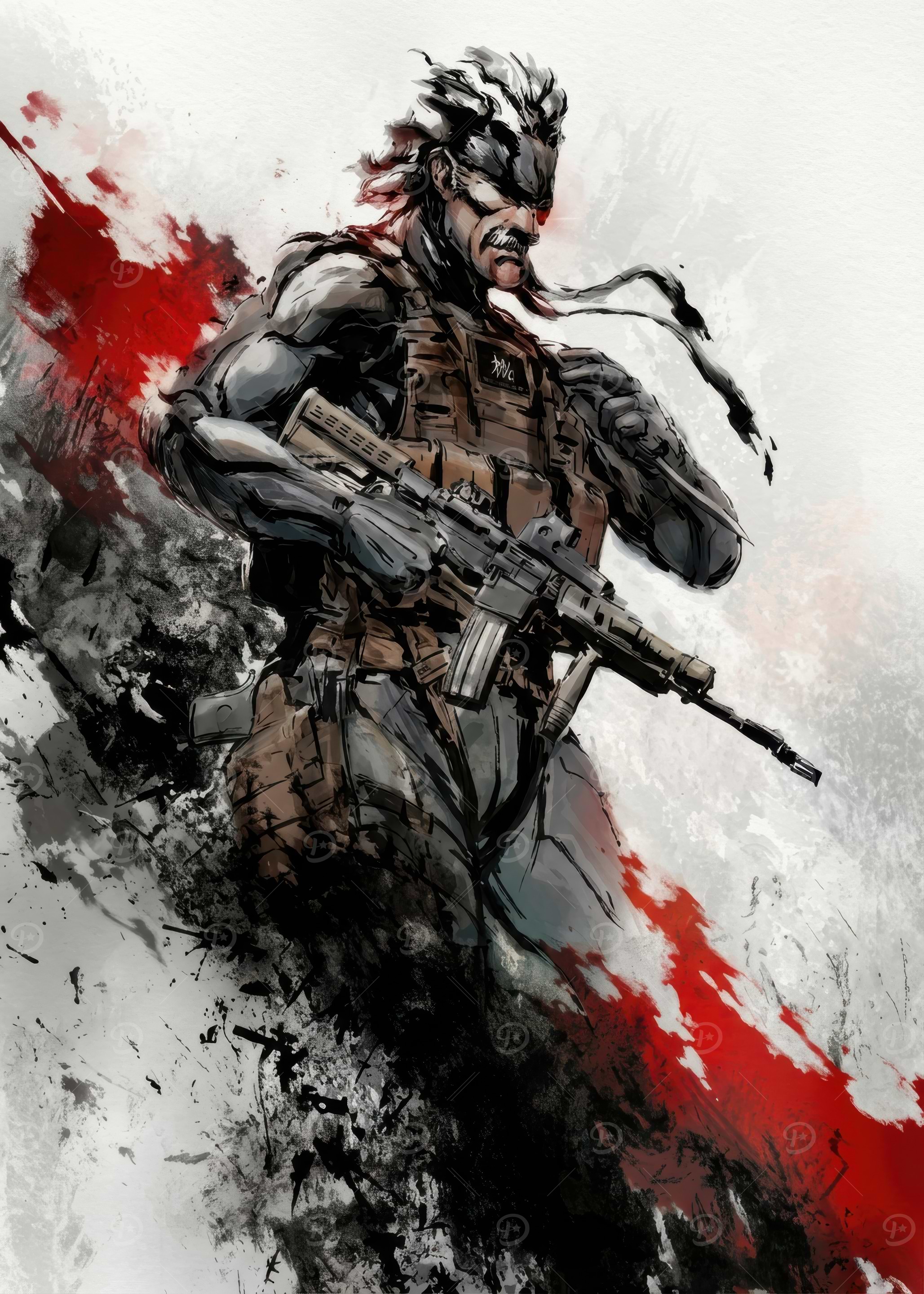 Metal gear 2 solid snake Posters Online - Shop Unique Metal Prints