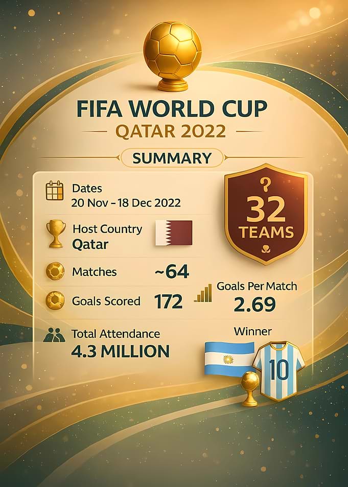 FIFA World Cup Qatar 2022 Summary
