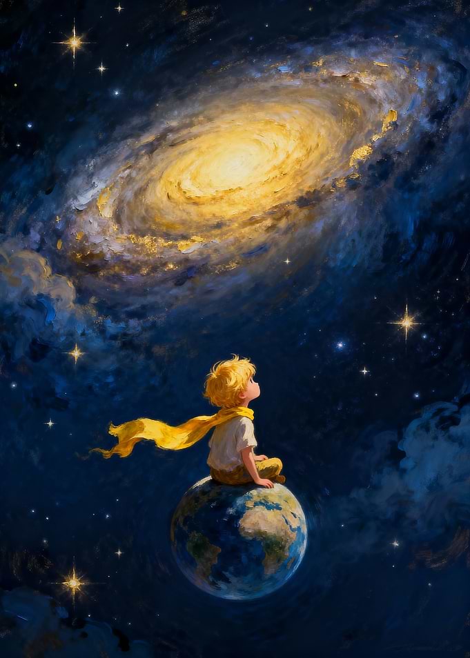 The Little Prince and the Galaxy