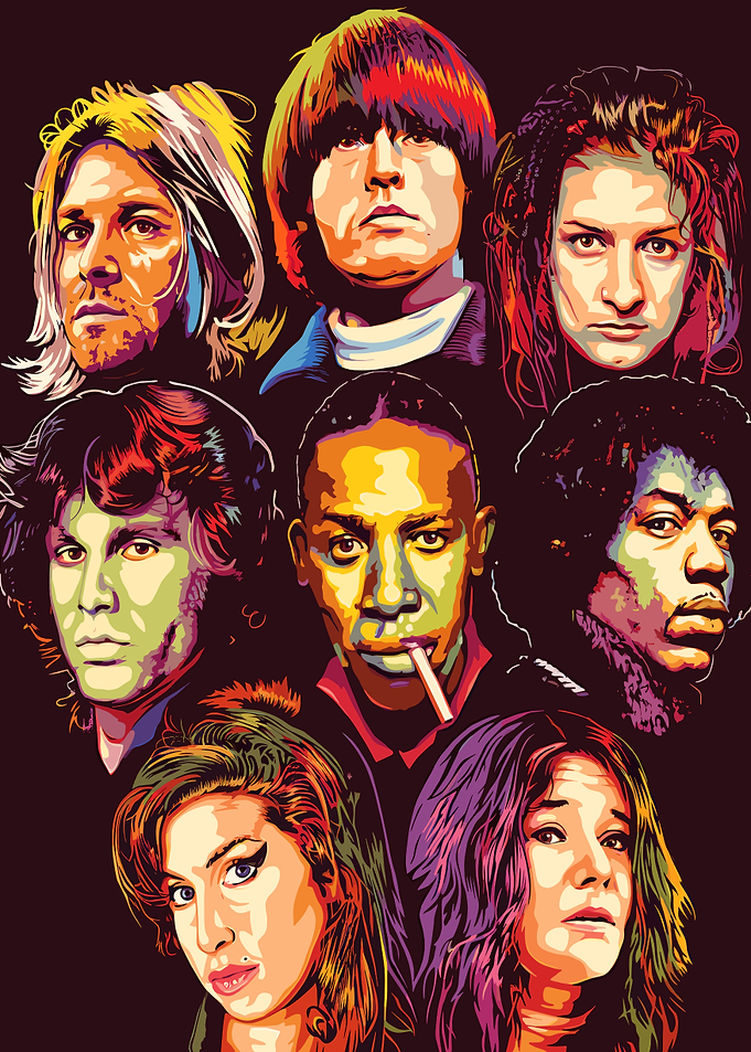 Rock Legends Portrait