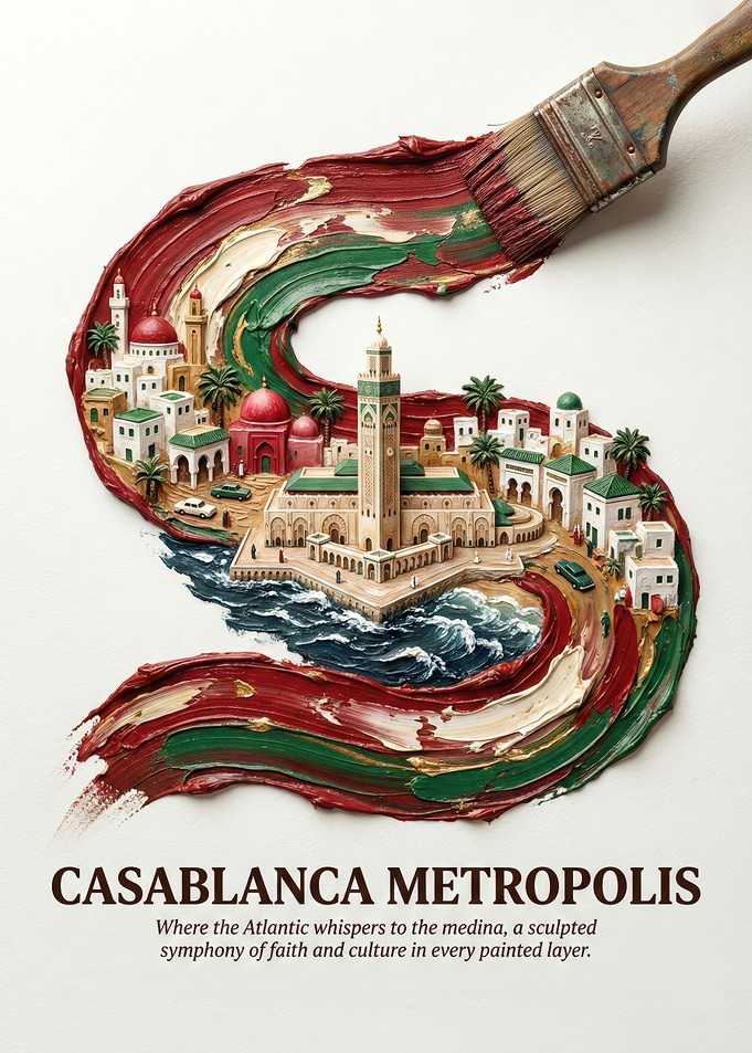 Casablanca Metropolis Paint Stroke