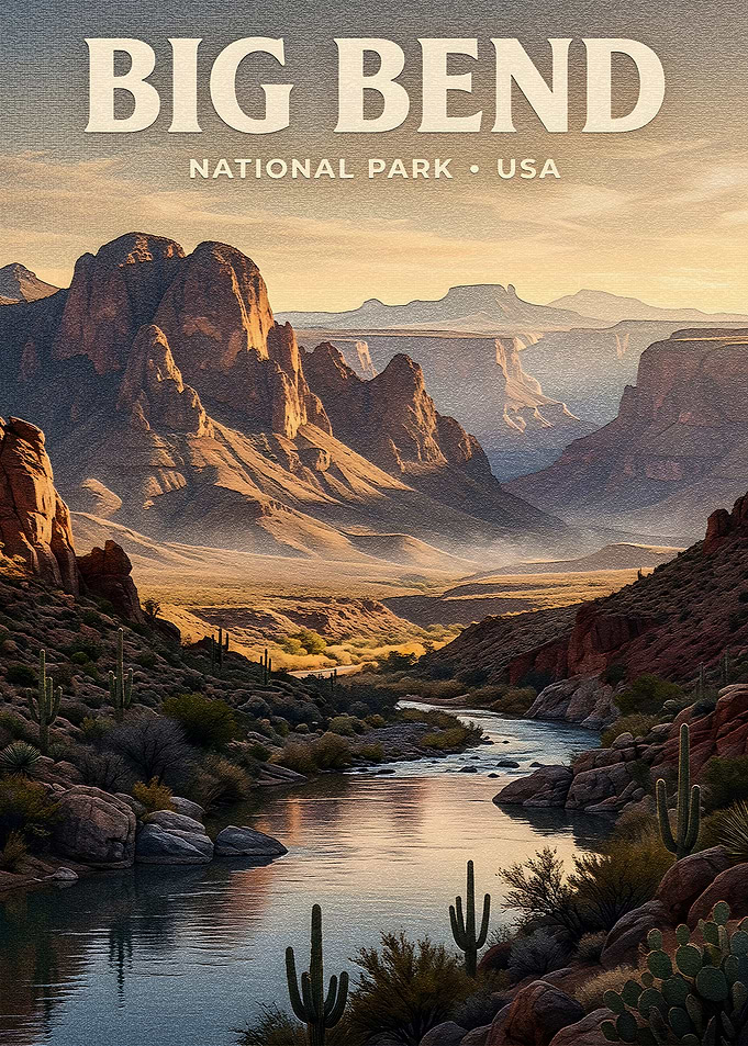 Big Bend National Park Poster