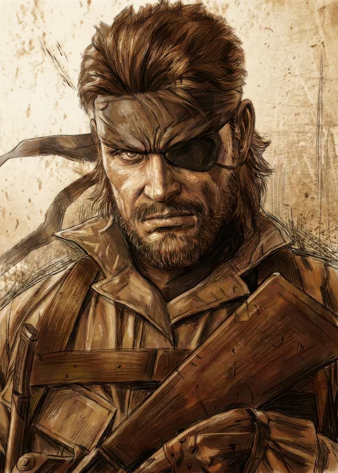 Solid Snake Portrait