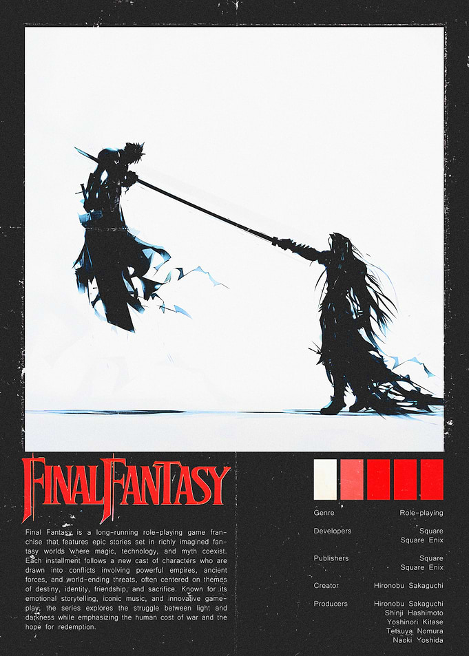 Final Fantasy Duel Poster