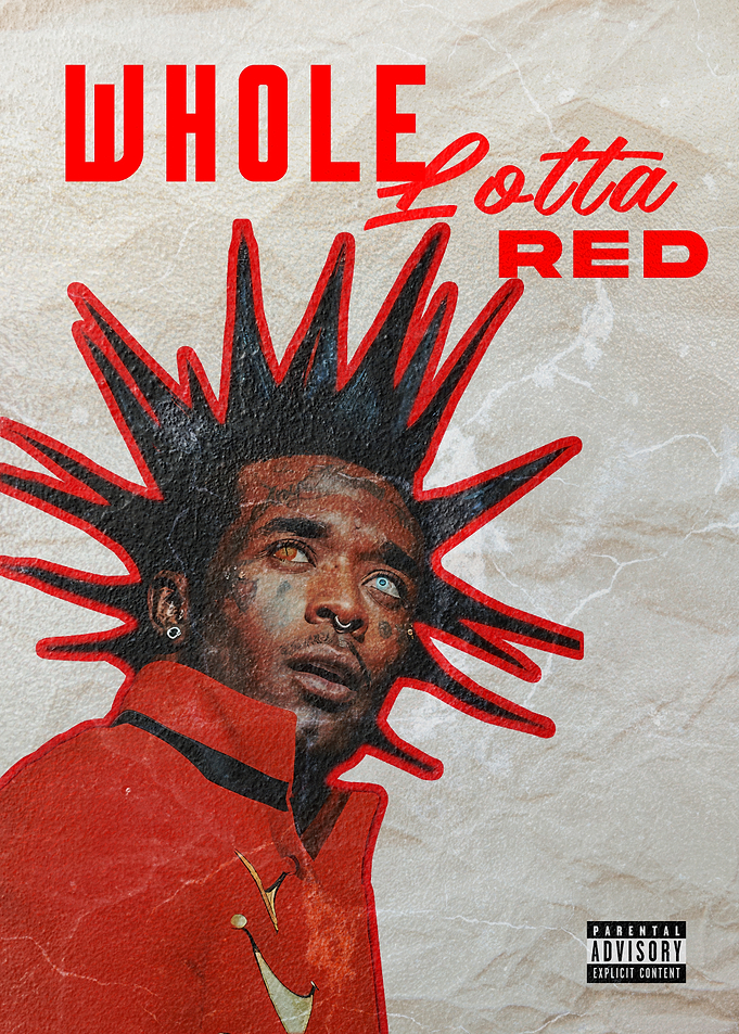 Whole Lotta Red album cover art