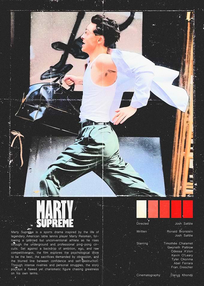 Marty Supreme Movie Poster