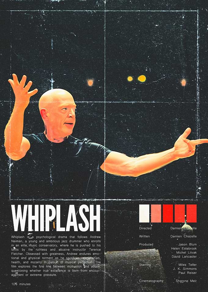 Whiplash Movie Poster