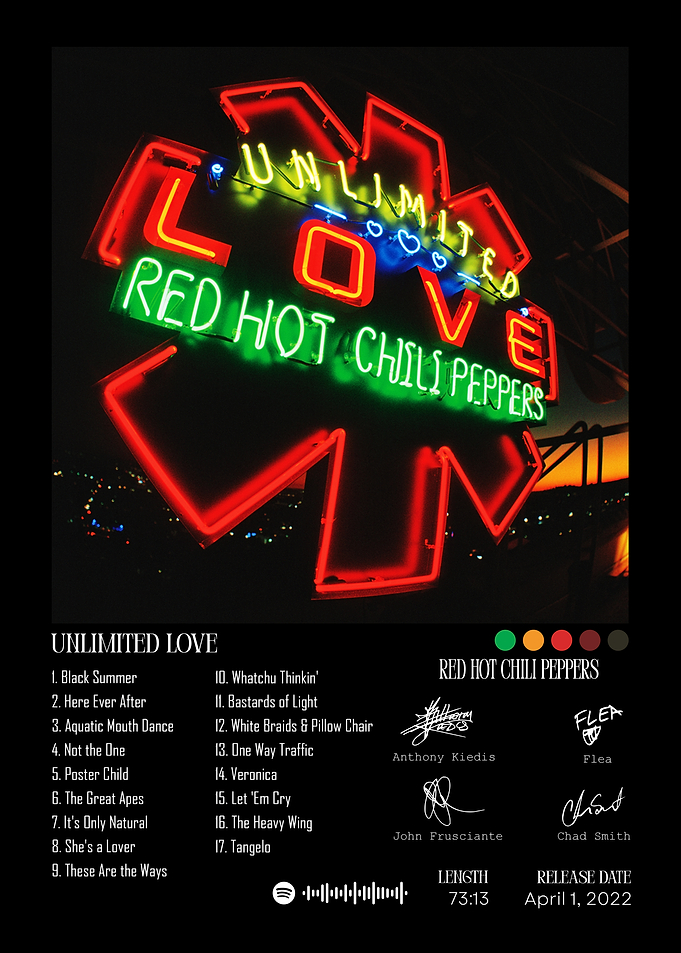 Red Hot Chili Peppers - Unlimited Love