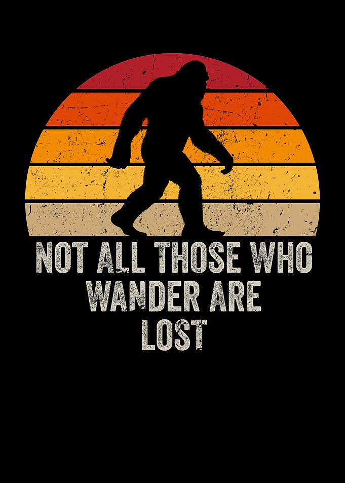 Retro Sasquatch