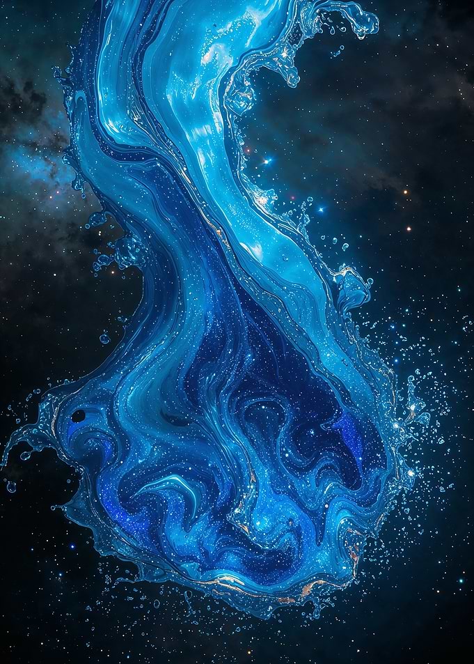 Blue Liquid
