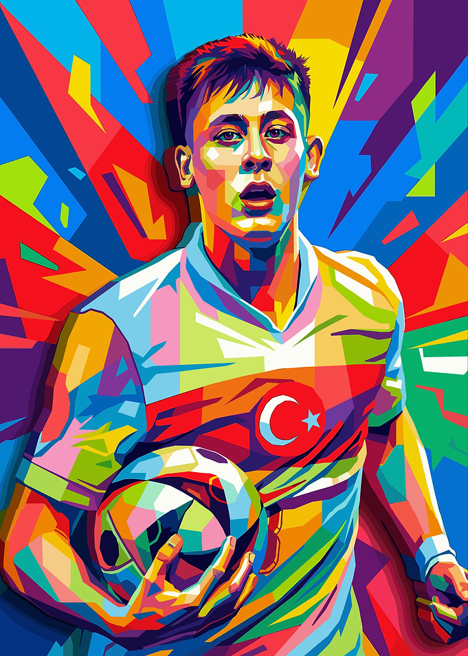Arda Güler Pop Art