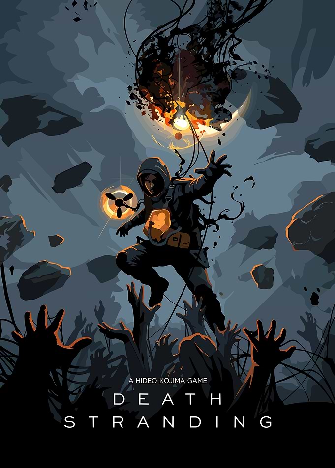 Death Stranding Game Poster Art