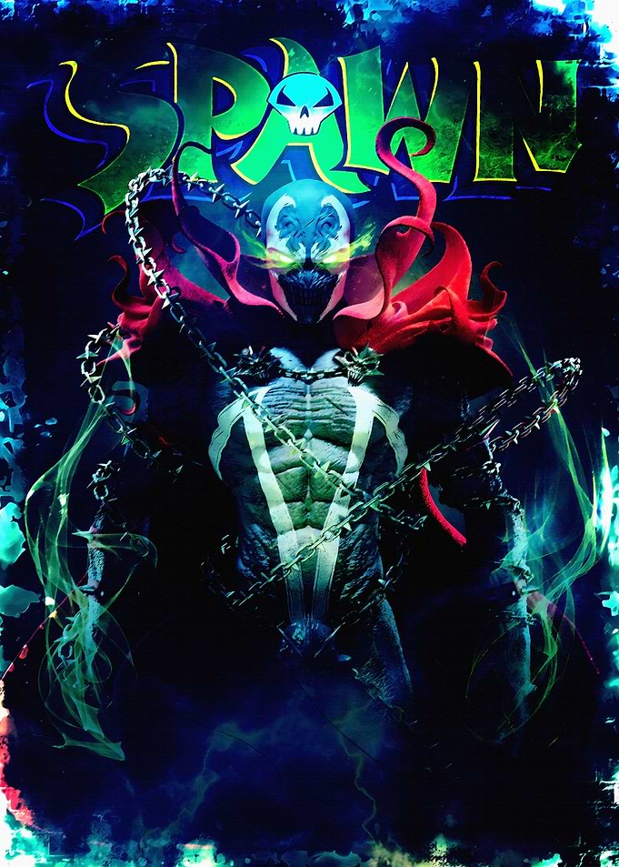 Spawn Comic Book Character Art