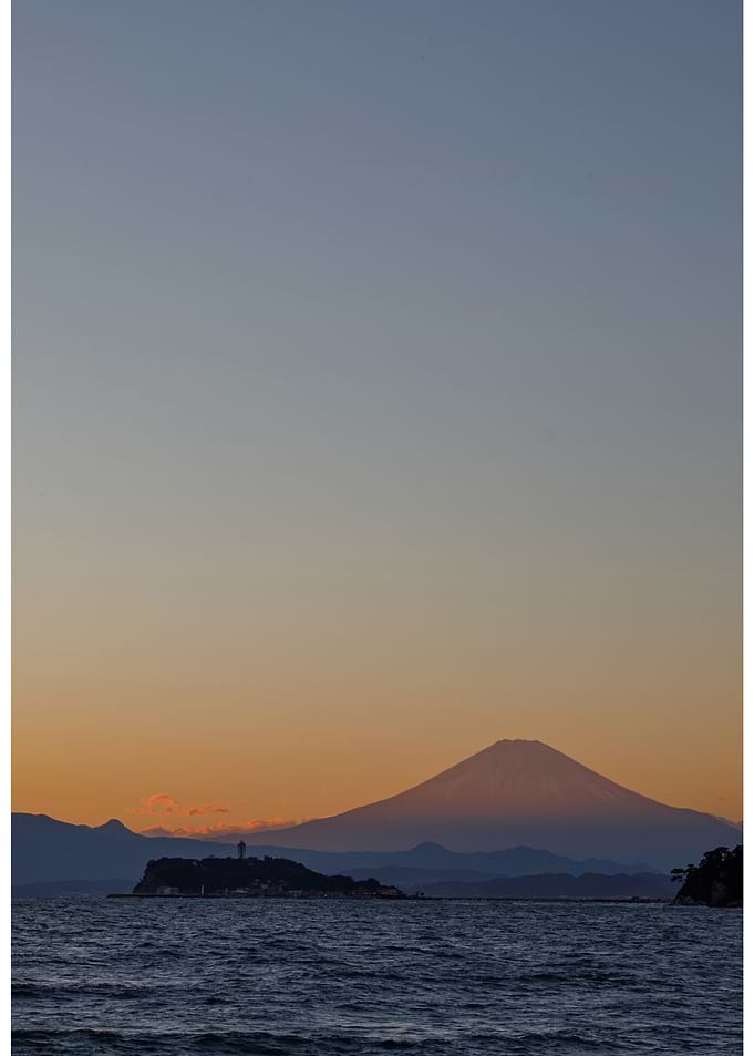 Mount Fuji at Sunset