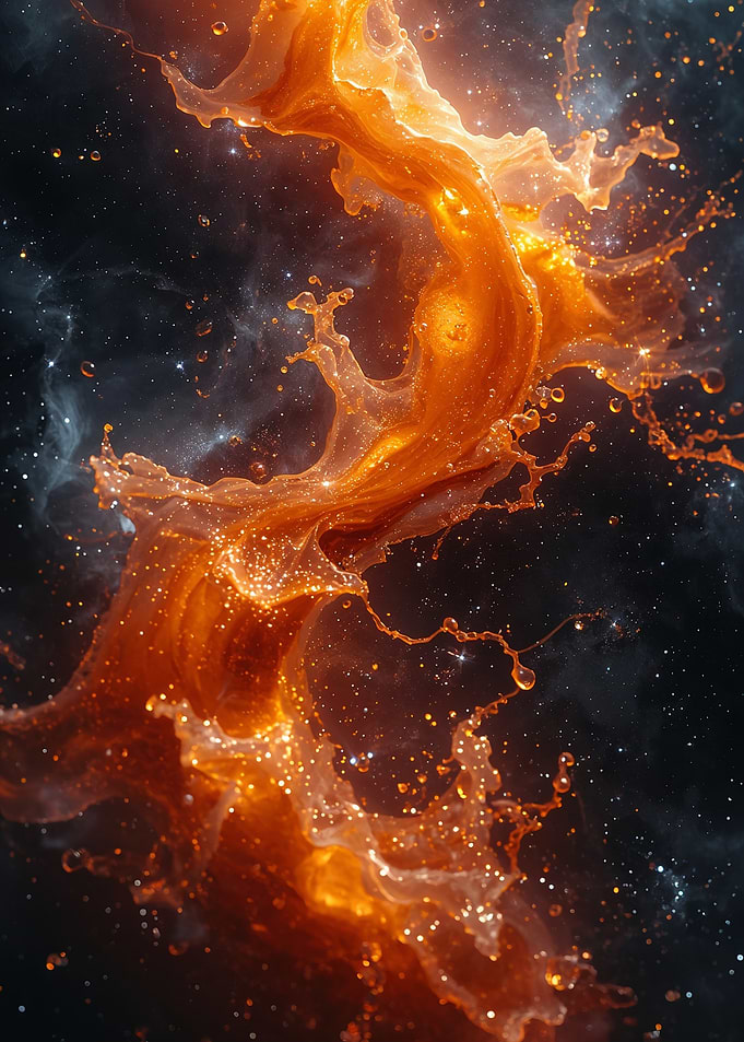Orange Liquid