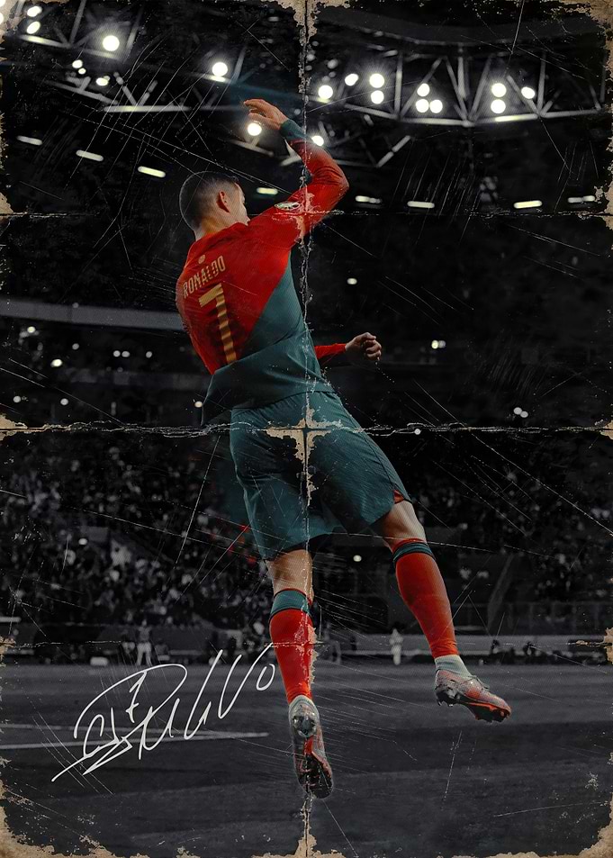 Cristiano Ronaldo in Action