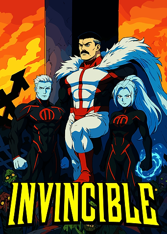 Invincible Comic Book Cover Art