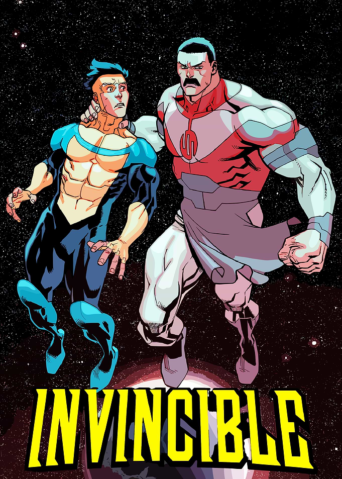 Invincible Comic Book Cover Art