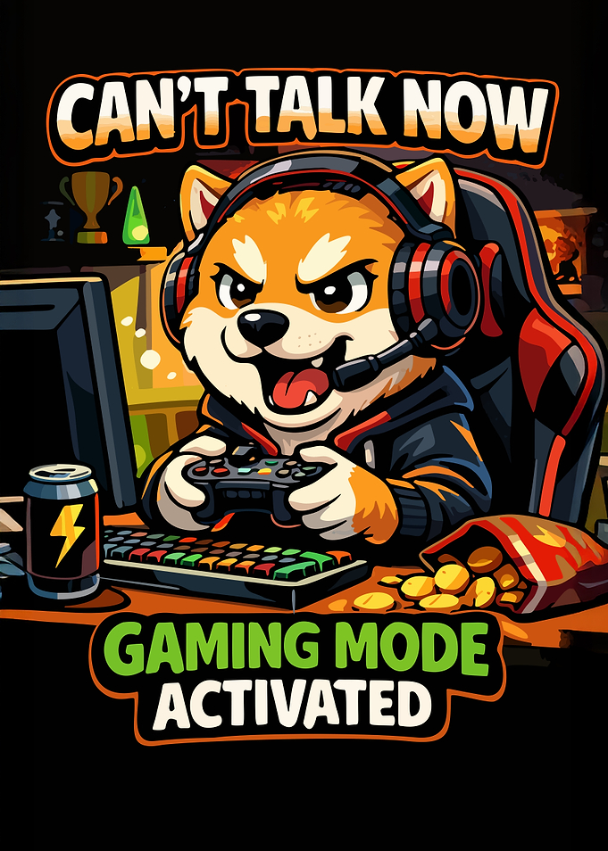 Gaming Doge: Can't Talk Now