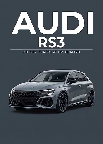Audi RS3 Car