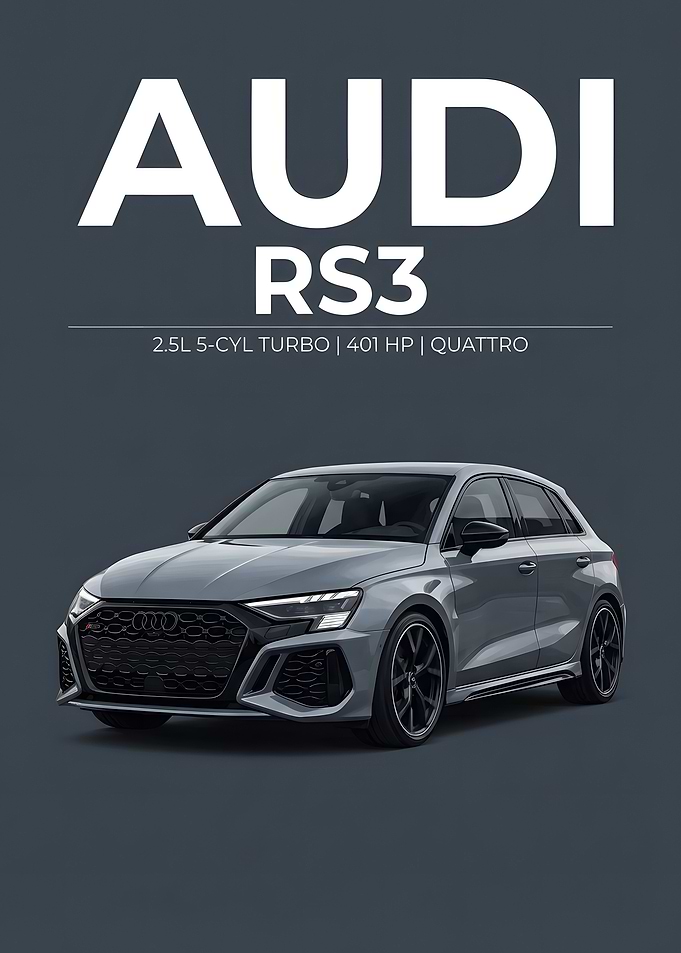 Audi RS3 Car