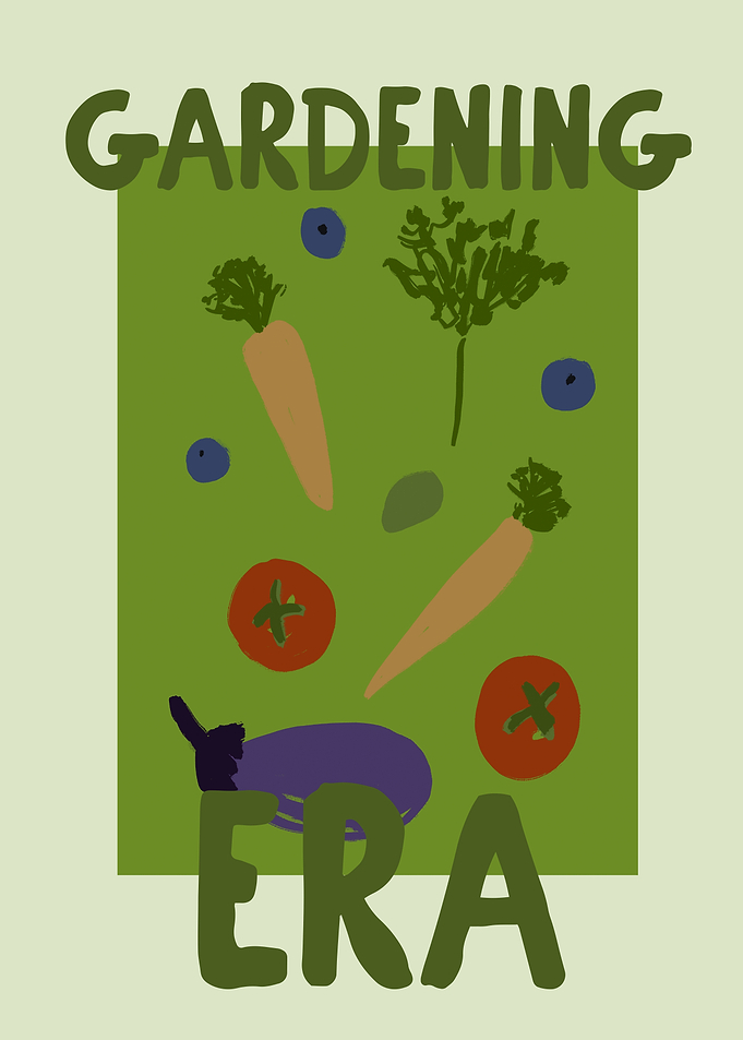 Gardening Era Illustration