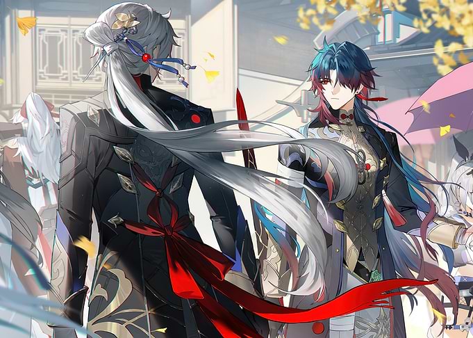 Blade and Jing Yuang Honkai Star Rail Game Art