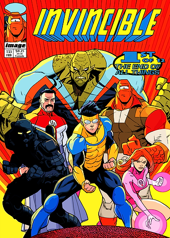 Invincible Comic Book Cover
