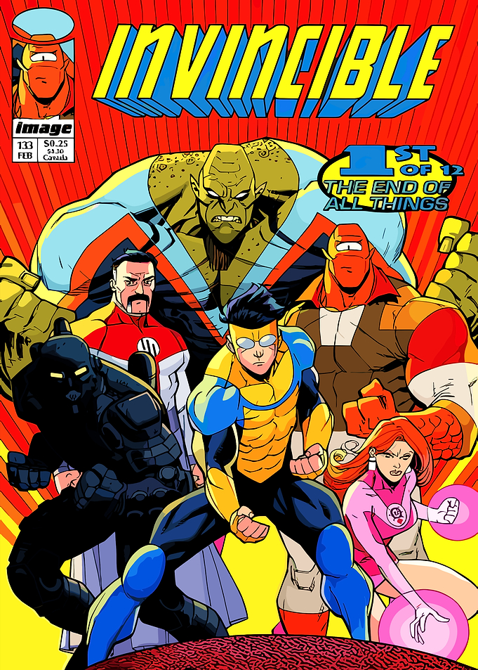 Invincible Comic Book Cover