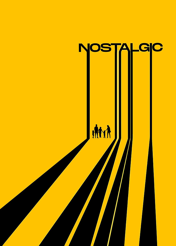Nostalgic Family Silhouette Art