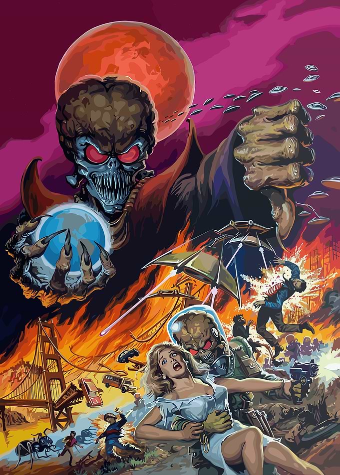 Mars Attacks Invasion Artwork