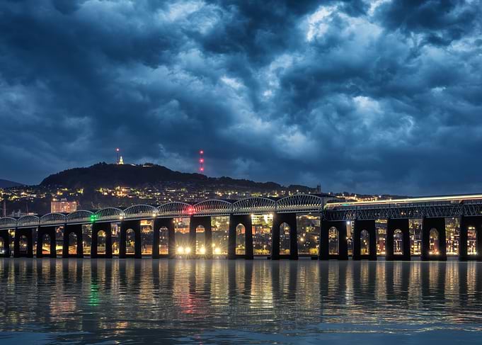 Dundee Tay Bridge & Law Hill