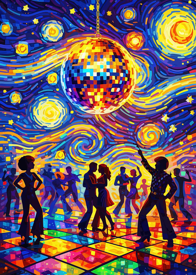 Disco Night: Starry Dance Floor