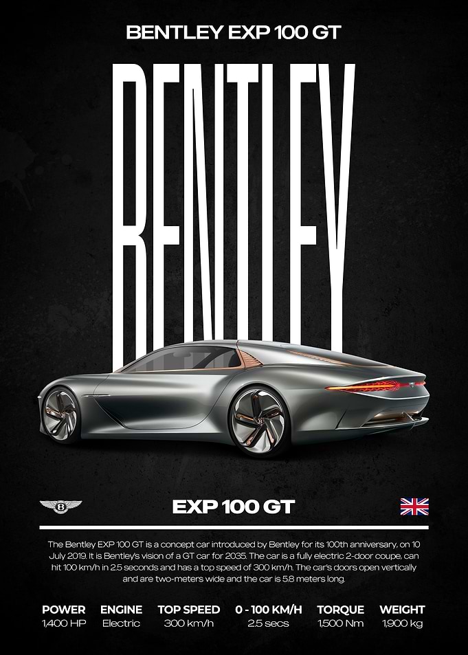 Bentley EXP 100 GT Concept Car