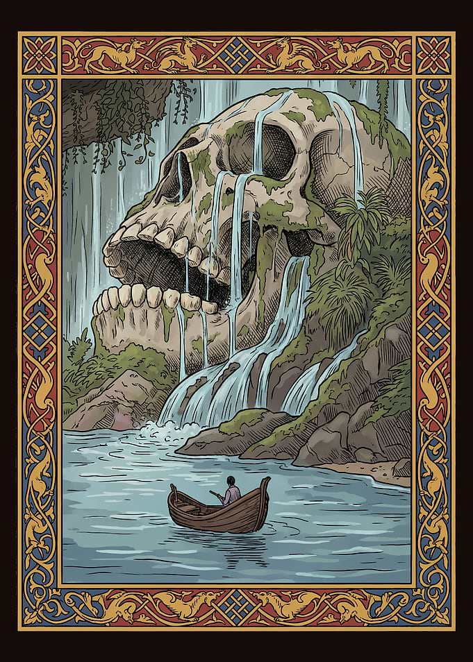 Skull Mountain Waterfall