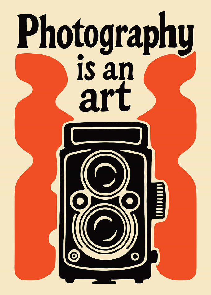 Photography is an art poster