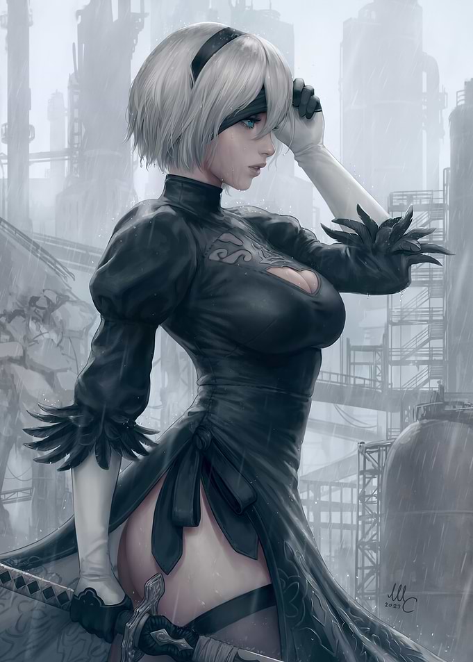girl with sword
