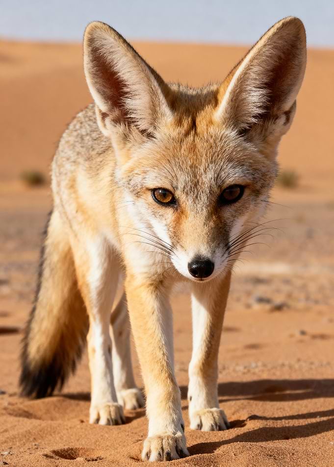 Fennec Fox in the Desert