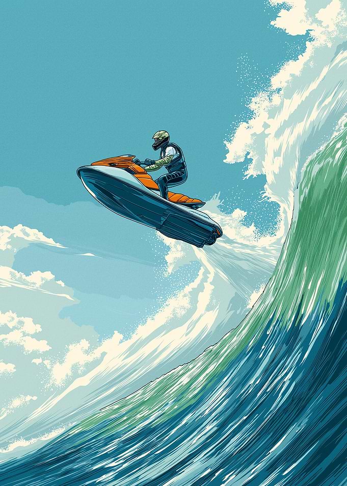 Jet Ski Wave Jump