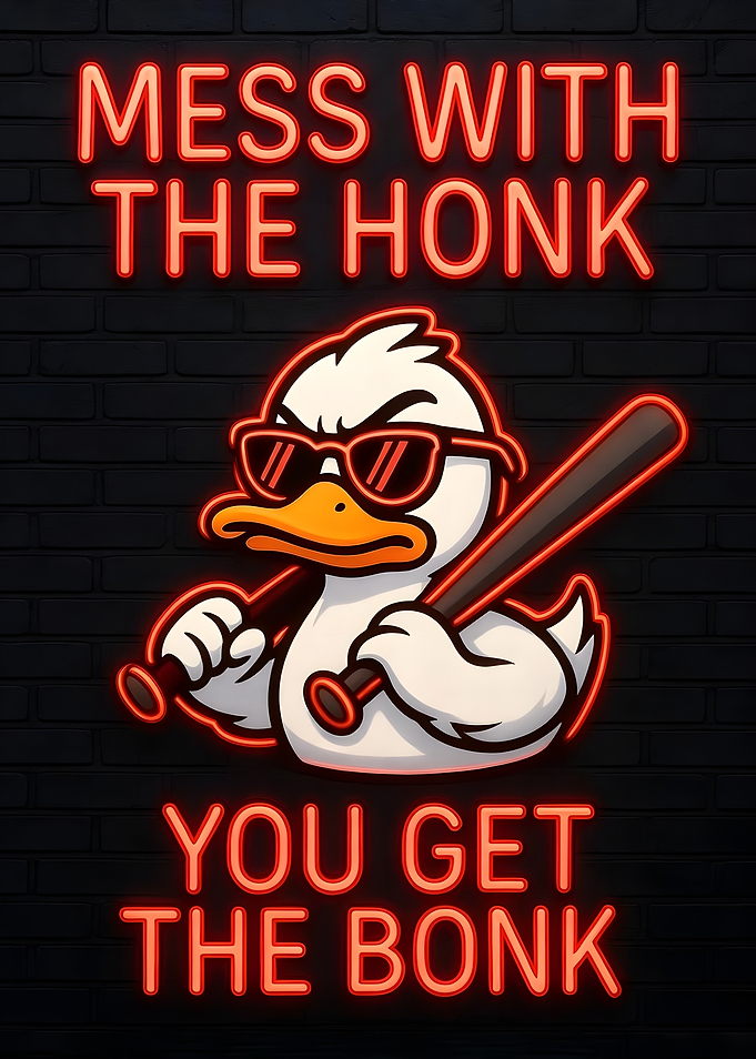 Mess with the Honk, Get Bonked