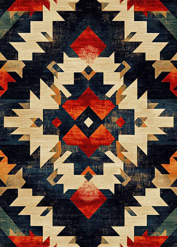 Geometric Southwestern Pattern