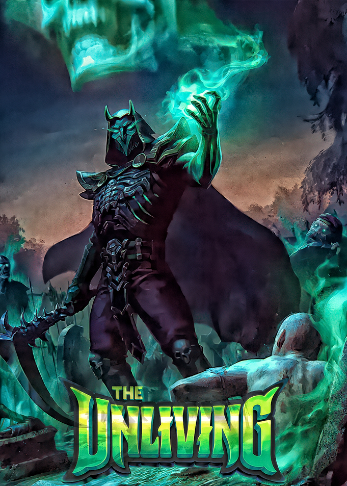 The Unliving: Necromancer in Graveyard Scene