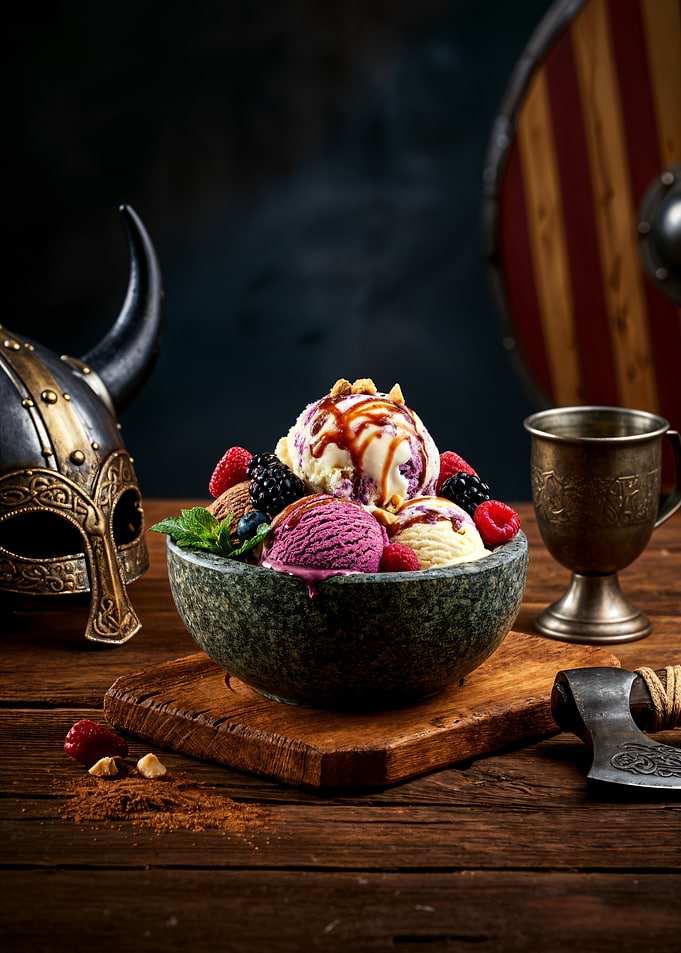 Viking Feast: Ice Cream and Artifacts