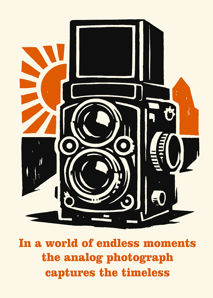 Analog Photography Retro Poster