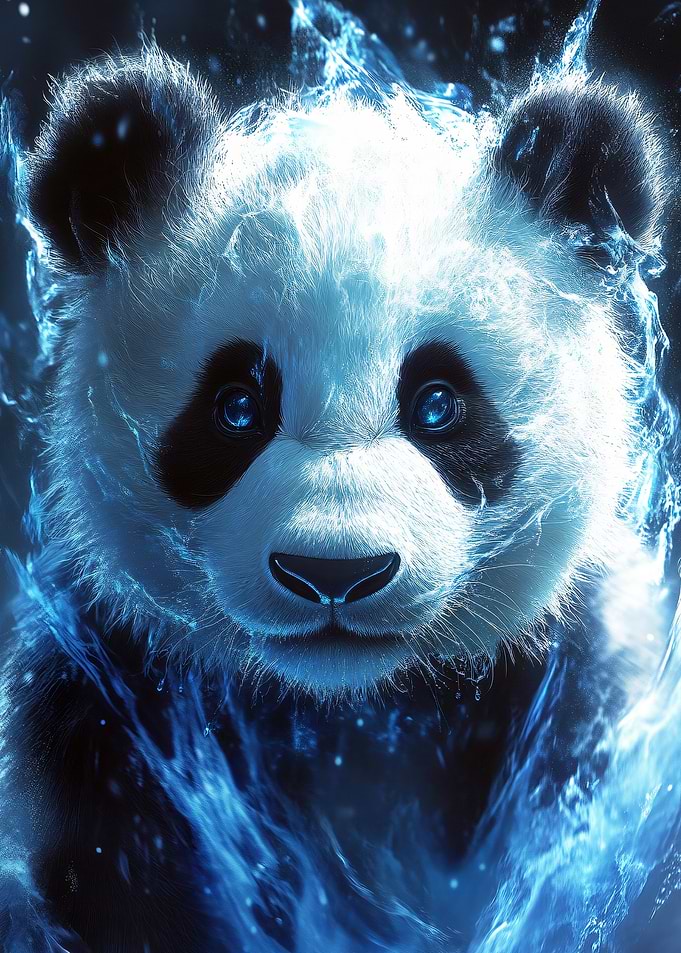 Panda in Blue Energy