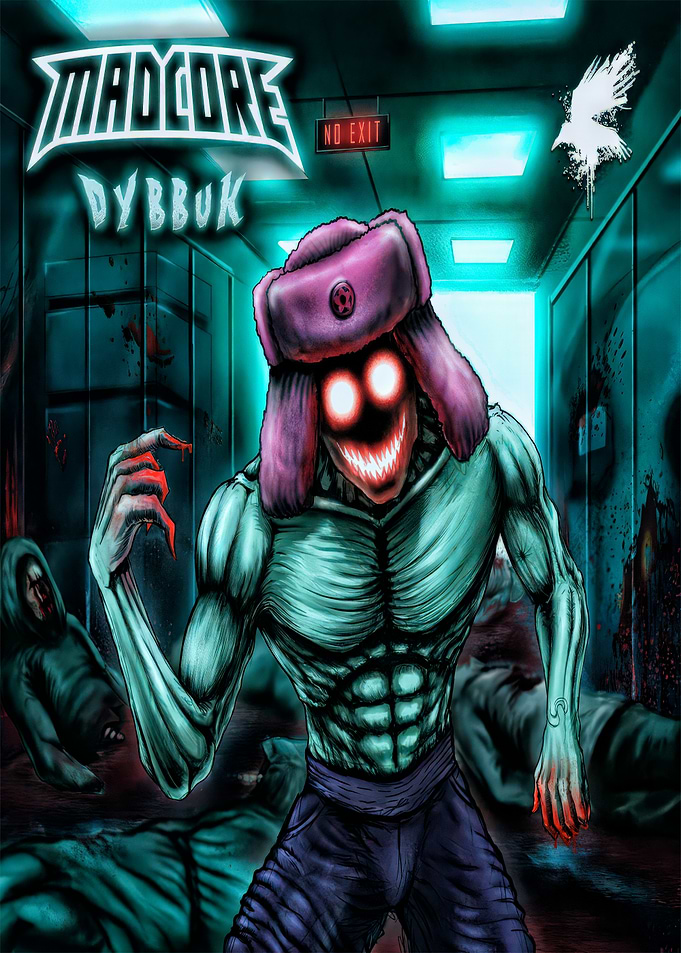 Madcore Dybbuk Horror Illustration