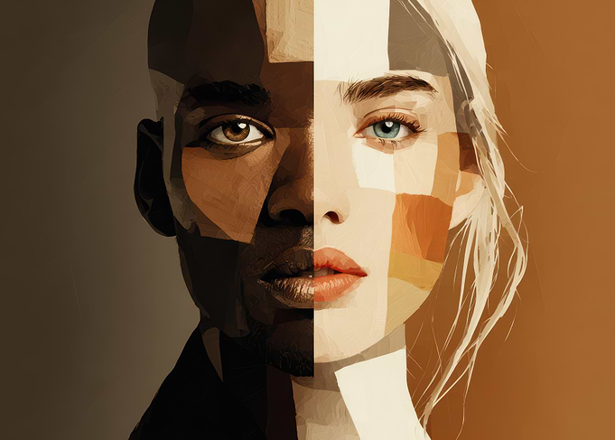 Diverse Portrait: Unity in Contrast